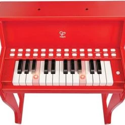 Hape Piano Met Lichtjes Rood -Duurzamer-speelgoed Winkel 550x496 6
