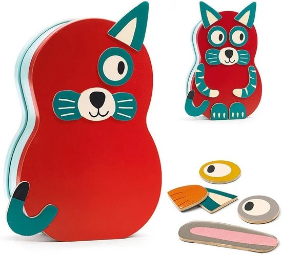 Djeco Magneetspel Dieren 3 Djeco Magneetspel Dieren - Afbeelding 3