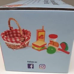 Small Foot Company Small Foot - Picnic Basket With Cuttable Fruits -Duurzamer-speelgoed Winkel 550x498 7