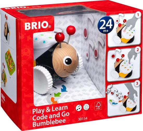 BRIO Code And Go Bumblebee Bij - 30154 12 BRIO Code And Go Bumblebee Bij - 30154 - Afbeelding 12