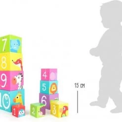 Small Foot Company Small Foot Stapelblokken Wilde Dieren 15 Cm -Duurzamer-speelgoed Winkel 550x504 7
