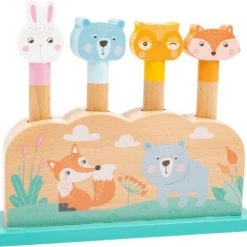 Small Foot Company Vorm Insteek Spel In Pastel Kleuren