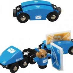 BRIO Treinset Treinbaan Emo's Transporter - Hout