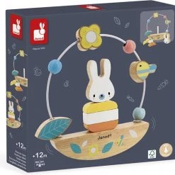 Janod Pure - Kralendoolhof En Schommelend Konijn -Duurzamer-speelgoed Winkel 550x513 5