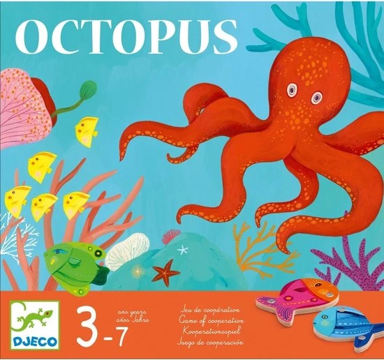 Djeco - Djeco Octopus Hengelspel 1 Djeco - Djeco Octopus Hengelspel
