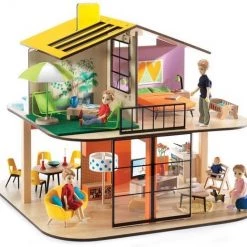 Djeco Poppenhuis | Speelgoed Voor Kinderen -Duurzamer-speelgoed Winkel 550x518 7