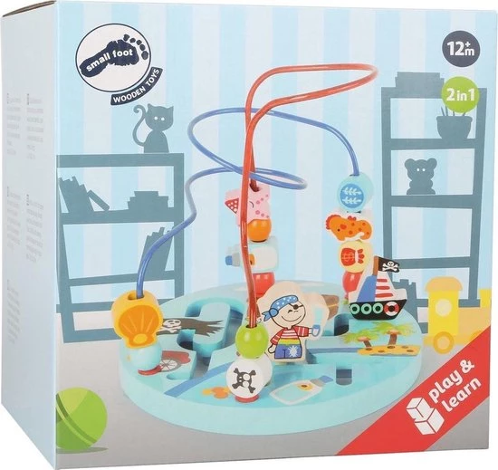 Small Foot Company Small Foot Kralenframe Zeerovers 3 Small Foot Company Small Foot Kralenframe Zeerovers - Afbeelding 3