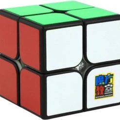 2x2 Speed Cube Zwart - Draai Kubus Puzzel - Magic Cube - Moyu Meilong -Duurzamer-speelgoed Winkel 550x523 1