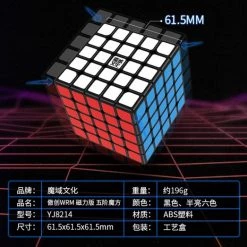MoYu Aochuang WR M 5x5 Speedcube - Magnetisch - Stickerless - Professionele Draai Puzzel Kubus -Duurzamer-speelgoed Winkel 550x523 5