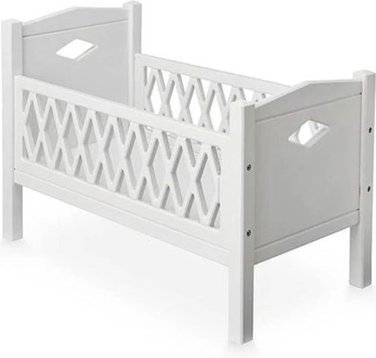 CamCam Copenhagen Camcam Harlequin Poppenbedje Wit 1 CamCam Copenhagen Camcam Harlequin Poppenbedje Wit