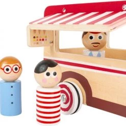 Small Foot Company Small Foot Ijscowagen Xl Hout Jongens 30 Cm Wit/rood 4-delig -Duurzamer-speelgoed Winkel 550x524 9