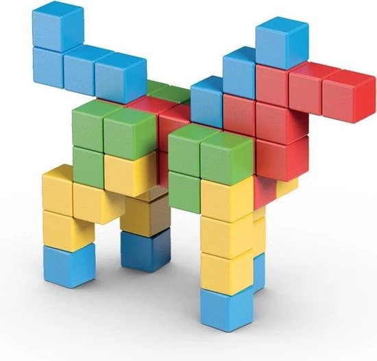 Geomag Magicube Full Color Recycled Try Me 64 Delig 4 Geomag Magicube Full Color Recycled Try Me 64 Delig - Afbeelding 4