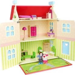 Small Foot Company Poppenhuis - Verwijderbaar Dak - Houten Speelgoed Vanaf 3 Jaar -Duurzamer-speelgoed Winkel 550x528 7