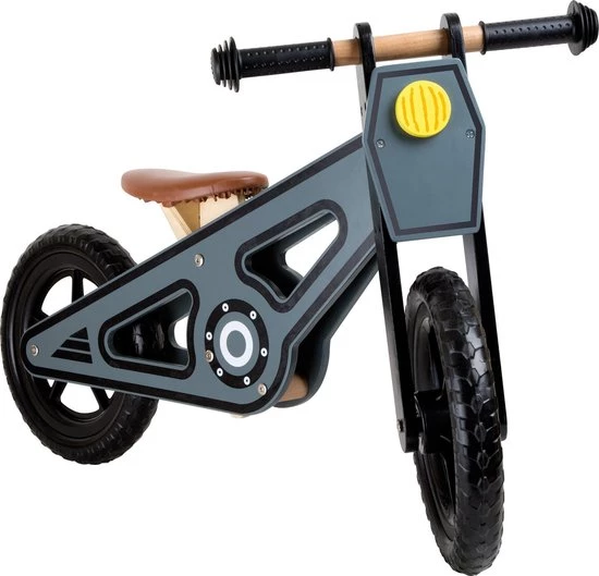 Small Foot Company Small Foot Loopfiets Speedy - Loopfiets - Jongens En Meisjes - Grijs - 12 Inch 1 Small Foot Company Small Foot Loopfiets Speedy - Loopfiets - Jongens En Meisjes - Grijs - 12 Inch