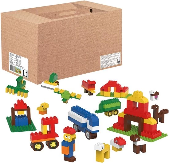 BiOBUDDi Educatieve Blokkenset Grote Boerderij - 243 Delig 12 BiOBUDDi Educatieve Blokkenset Grote Boerderij - 243 Delig - Afbeelding 12