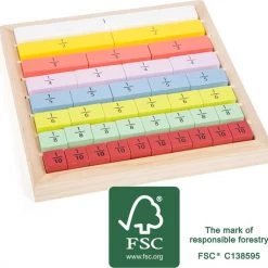 Small Foot Company Small Foot - Fractions "Educate" -Duurzamer-speelgoed Winkel 550x531 4