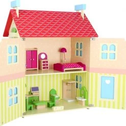 Small Foot Company Poppenhuis - Verwijderbaar Dak - Houten Speelgoed Vanaf 3 Jaar -Duurzamer-speelgoed Winkel 550x532 9