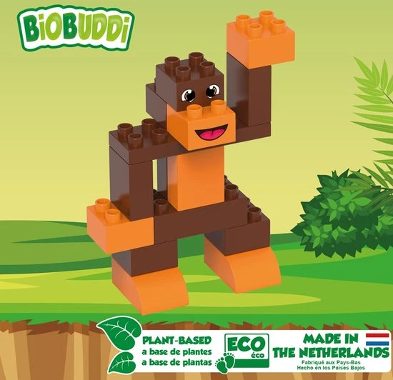 BioBuddi - Animal Planet - Monkey (BB-0207) 2 BioBuddi - Animal Planet - Monkey (BB-0207) - Afbeelding 2