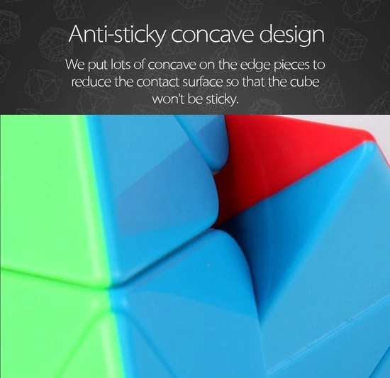 Moyu Meilong Megaminx, Pyraminx, Skewb, Square1 Kado Box 7 Moyu Meilong Megaminx, Pyraminx, Skewb, Square1 Kado Box - Afbeelding 7