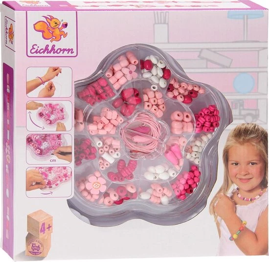 Eichhorn EH Wooden Bead Set Flower 1 Eichhorn EH Wooden Bead Set Flower