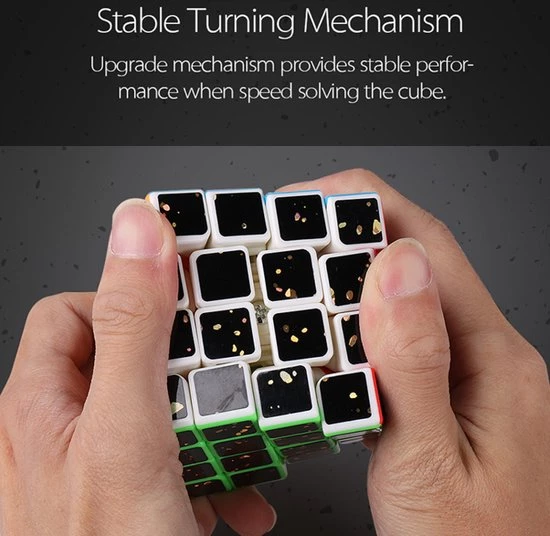 Moyu MF Special Splash Gold Cadeau Box 13 Moyu MF Special Splash Gold Cadeau Box - Afbeelding 13