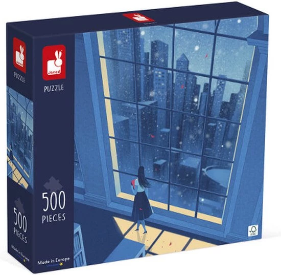 Janod Kidult Puzzel - De Blauwe Nacht 3 Janod Kidult Puzzel - De Blauwe Nacht - Afbeelding 3