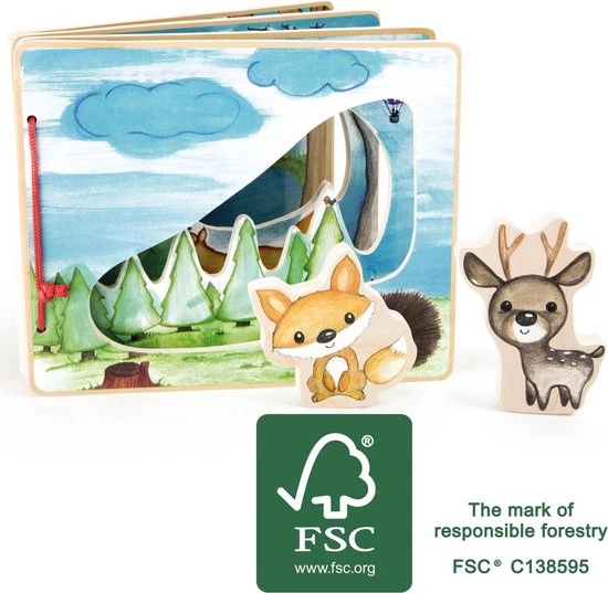 Small Foot Company Small Foot - Picture Book Forest, Interactive 2 Small Foot Company Small Foot - Picture Book Forest, Interactive - Afbeelding 2