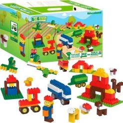 BiOBUDDi Educatieve Blokkenset Grote Boerderij - 243 Delig 21 BiOBUDDi Educatieve Blokkenset Grote Boerderij - 243 Delig -Duurzamer-speelgoed Winkel 550x540 11