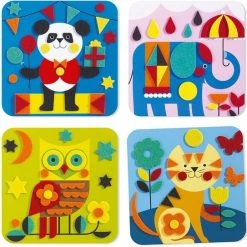 Djeco Viltschilderijen Zachte Beesten