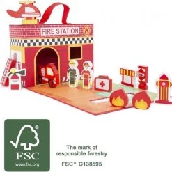 Small Foot Company Small Foot Brandweerkazerne 13-delig -Duurzamer-speelgoed Winkel 550x543 5