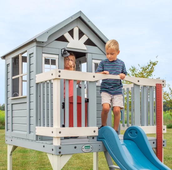Backyard Discovery Beacon Heights Speelhuis - Glijbaan - Speelkeuken - Zandbak 4 Backyard Discovery Beacon Heights Speelhuis - Glijbaan - Speelkeuken - Zandbak - Afbeelding 4