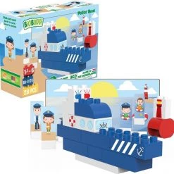 BioBuddi - Town - Police Boat (BB-0126) 8 BioBuddi - Town - Police Boat (BB-0126) -Duurzamer-speelgoed Winkel 550x544