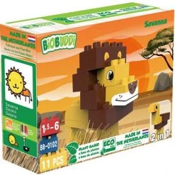 Biobuddi - Biobuddi Blokkenset Wildlife Savanne 11 St -Duurzamer-speelgoed Winkel 550x544 4