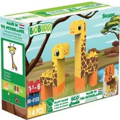 Biobuddi - Biobuddi Wildlife Steppe Blokkenset 14 St -Duurzamer-speelgoed Winkel 550x546 9