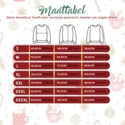 Jule Sweaters Foute Kersttrui Dames & Heren - Christmas Sweater "Klassiek Rood" - 100% Biologisch Katoen - Kerst Trui Mannen & Vrouwen Maat S -Duurzamer-speelgoed Winkel 550x549 29