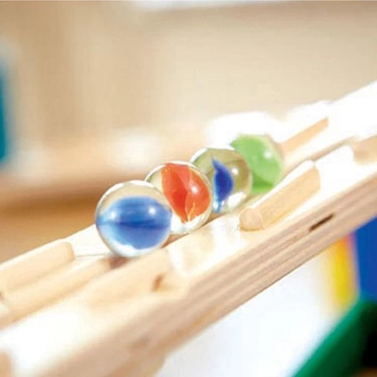 Hape Quadrilla Xcellerator - Houten Knikkerbaan 7 Hape Quadrilla Xcellerator - Houten Knikkerbaan - Afbeelding 7