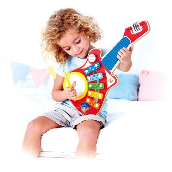 Hape - Hape 6-in-1 Muziekinstrument 5 Hape - Hape 6-in-1 Muziekinstrument - Afbeelding 5