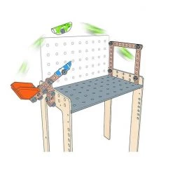 Hape Wetenschaps Werkbank Deluxe -Duurzamer-speelgoed Winkel 550x550 178