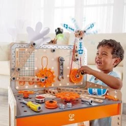 Hape Wetenschaps Werkbank Deluxe -Duurzamer-speelgoed Winkel 550x550 179