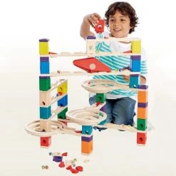 Hape Houten Knikkerbaan Basisset Kogelbaan - Hout -Duurzamer-speelgoed Winkel 550x550 180