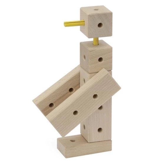 Matador Maker 3+ 108-delig Ki2 Houten Bouwset 12 Matador Maker 3+ 108-delig Ki2 Houten Bouwset - Afbeelding 12