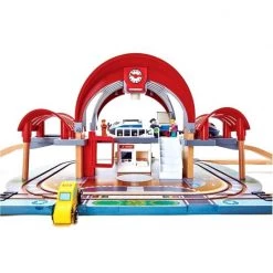 Hape - Grand City Station - Houten Treinset 18 Hape - Grand City Station - Houten Treinset -Duurzamer-speelgoed Winkel 550x550 21