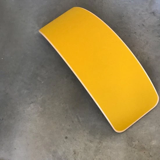 Wobbel - Original - Blank Gelakt Met Vilt - Mosterd (geel) 13 Wobbel - Original - Blank Gelakt Met Vilt - Mosterd (geel) - Afbeelding 13