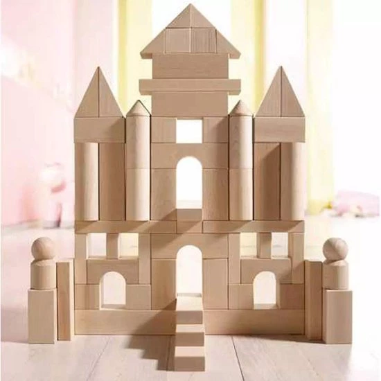 Haba Blokken Blokken Modern Groot Basispakket - 60 Blokken 1 Haba Blokken Blokken Modern Groot Basispakket - 60 Blokken