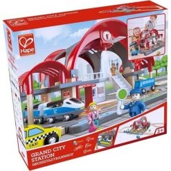 Hape - Grand City Station - Houten Treinset 26 Hape - Grand City Station - Houten Treinset -Duurzamer-speelgoed Winkel 550x550 24
