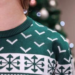 JAP Christmas JAP Foute Kersttrui - Hipster Rendier Met Motieven - Kerst - Dames En Heren - Kerstcadeau - S - Groen -Duurzamer-speelgoed Winkel 550x550 243