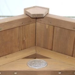 AXI Beach Tower Speeltoestel In Bruin - Speeltoren Met Zandbak En Grijze Glijbaan - FSC Hout - Speelhuis Op Palen Voor De Tuin -Duurzamer-speelgoed Winkel 550x550 280