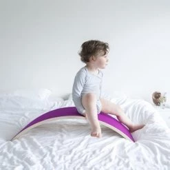 Wobbel Original Linnen-Whitewash Met Vilt - Framboos -Duurzamer-speelgoed Winkel 550x550 285