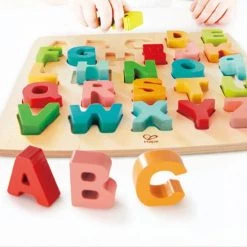 Hape Alfabetpuzzel Hoofdletters -Duurzamer-speelgoed Winkel 550x550 301
