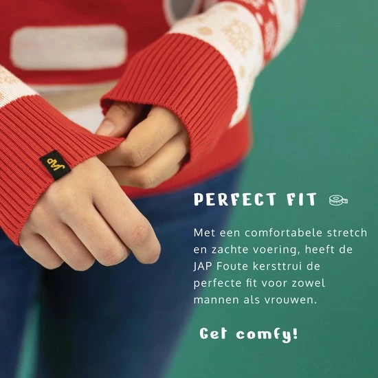 JAP Christmas JAP Foute Kersttrui - Driving Home For Christmas - Kerstcadeau - Voor Kinderen - Kerst - 9/10 Jaar - Rood 3 JAP Christmas JAP Foute Kersttrui - Driving Home For Christmas - Kerstcadeau - Voor Kinderen - Kerst - 9/10 Jaar - Rood - Afbeelding 3